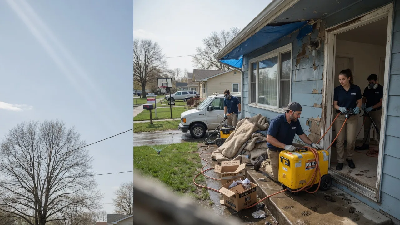 Basement Flood Cleanup in Smithburg, WV near me